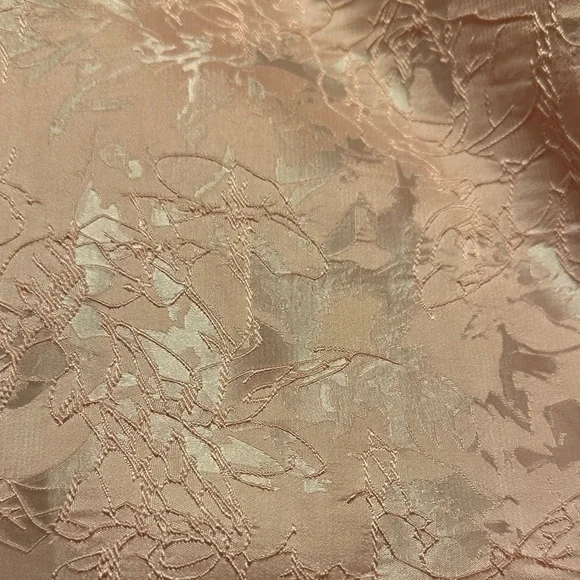 Blush Pink Textured Halter Dress - Picture 2 of 6